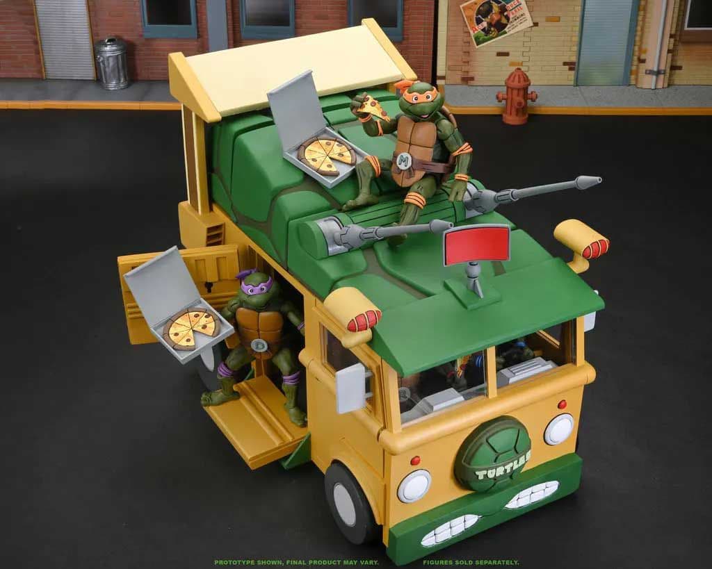 NECA ミュータントタートルズ タートルバン　パーティーワゴン　タートルワゴン