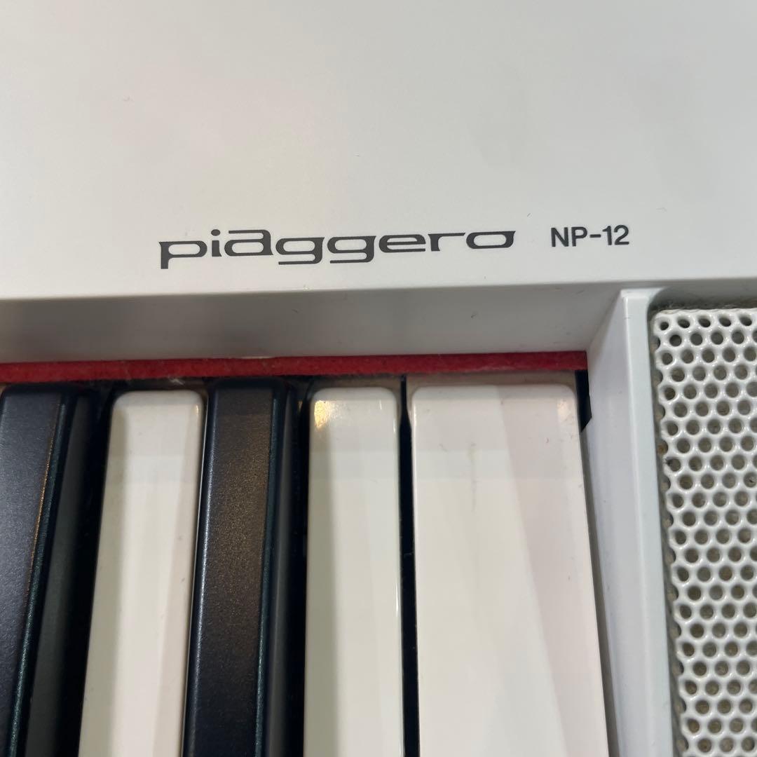 Yamaha ヤマハ NP-12 PIAGGERO ホワイト キーボード