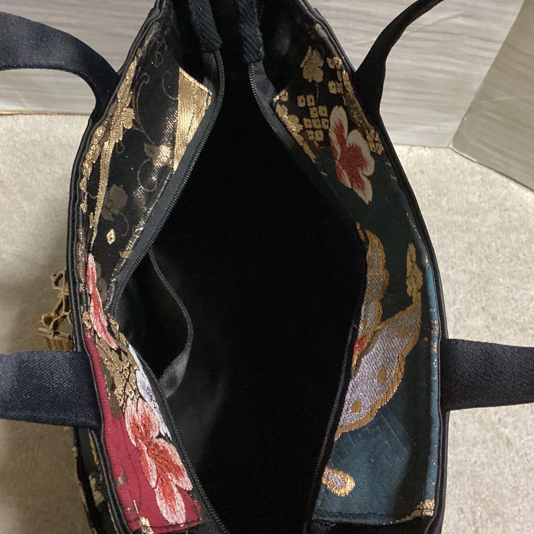 かなめ 帯リメイクバック#656