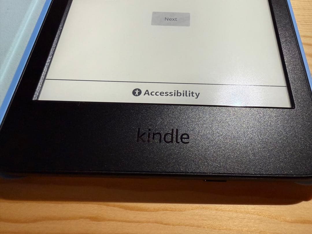 Kindle 11世代 16gb 純正スペースホエールカバー付き