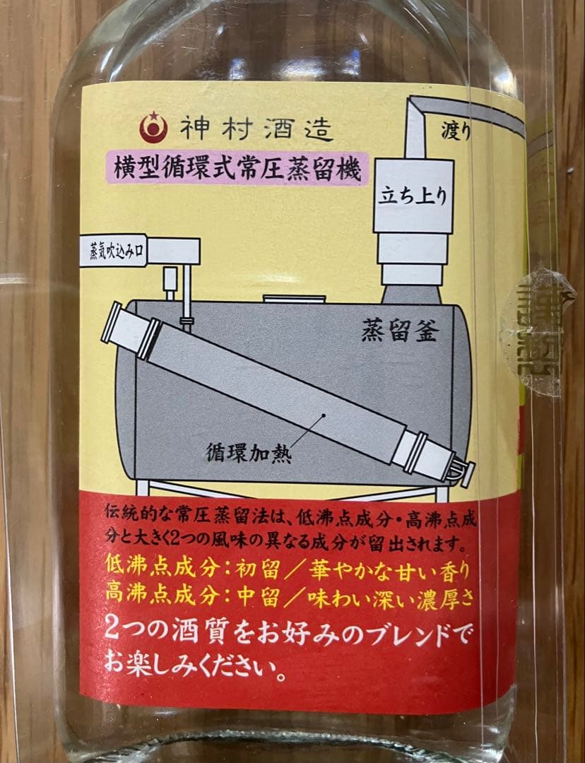 神村酒造 泡盛 初留 中留 マニアックセット 詰口年月日121109