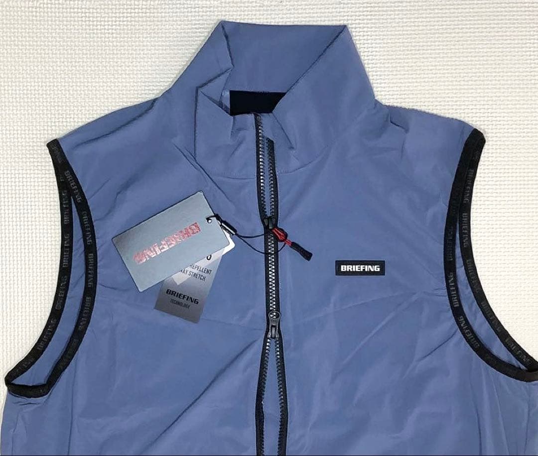 BRIEFING GOLF MS WIND VEST（GRAY／M）