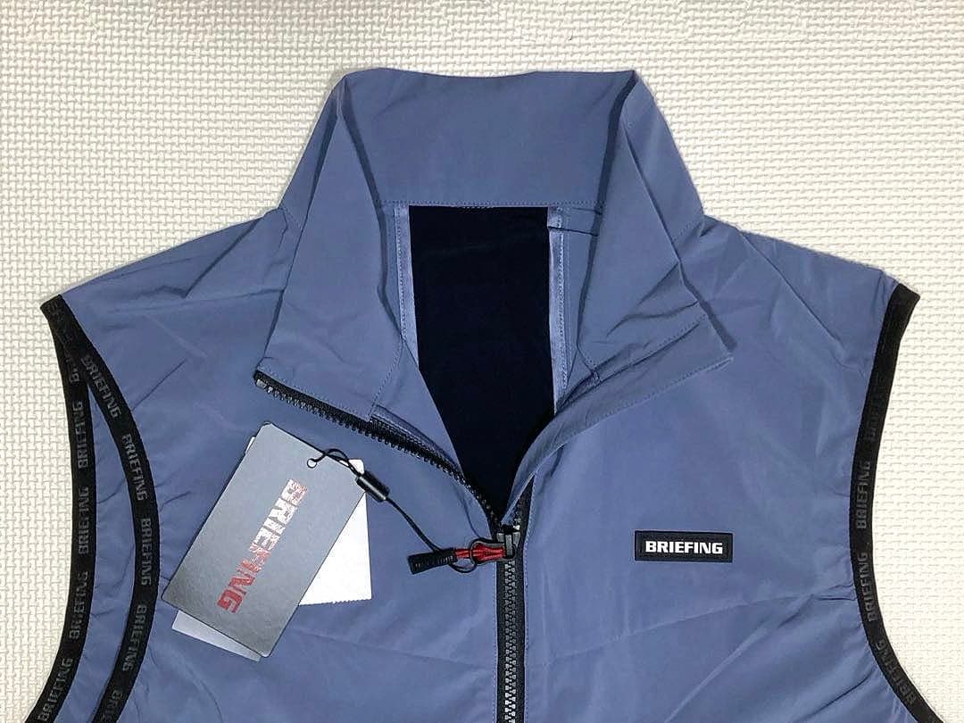 BRIEFING GOLF MS WIND VEST（GRAY／M）