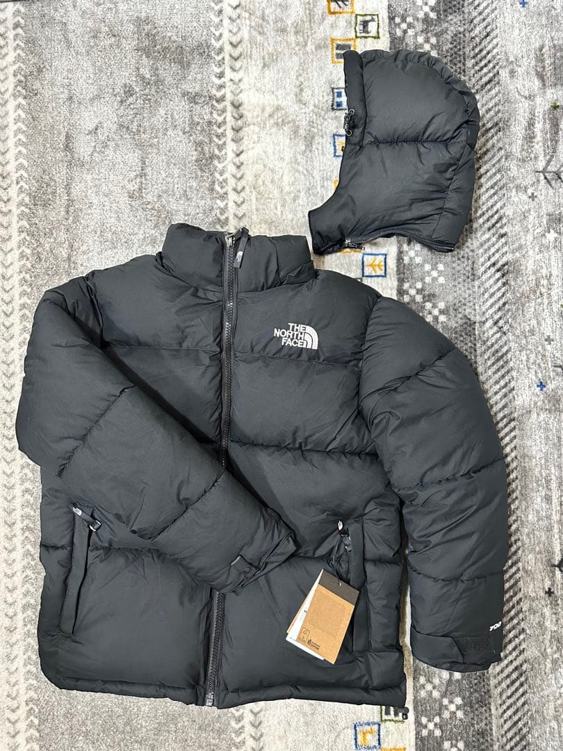 THE NORTH FACE フード付きダウンジャケット XLサイズ 黒