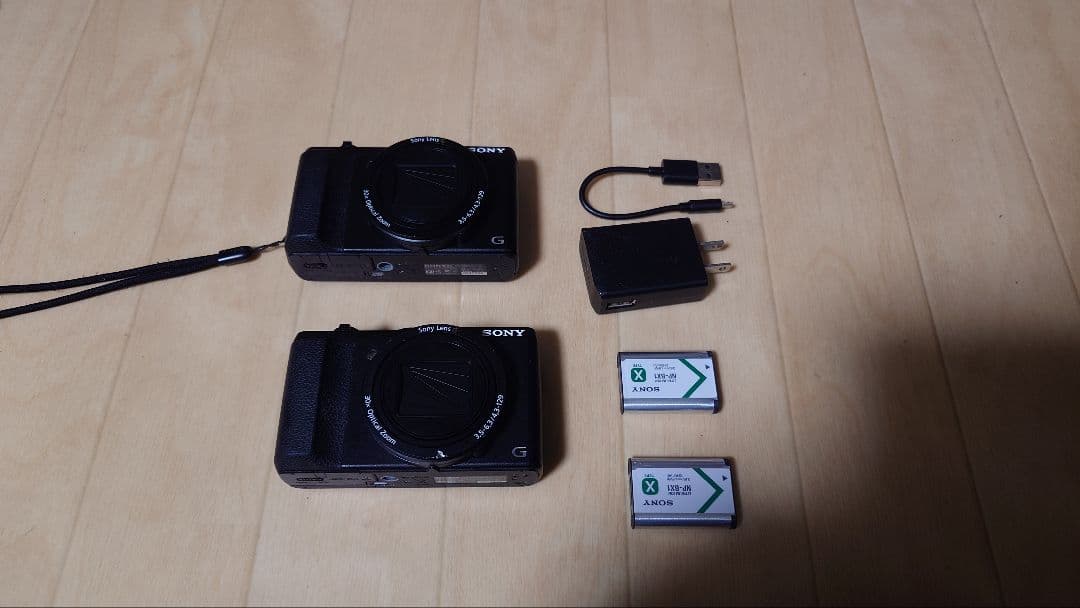 SONY DSC-HX60V コンパクトデジタルカメラ　ジャンク品2台