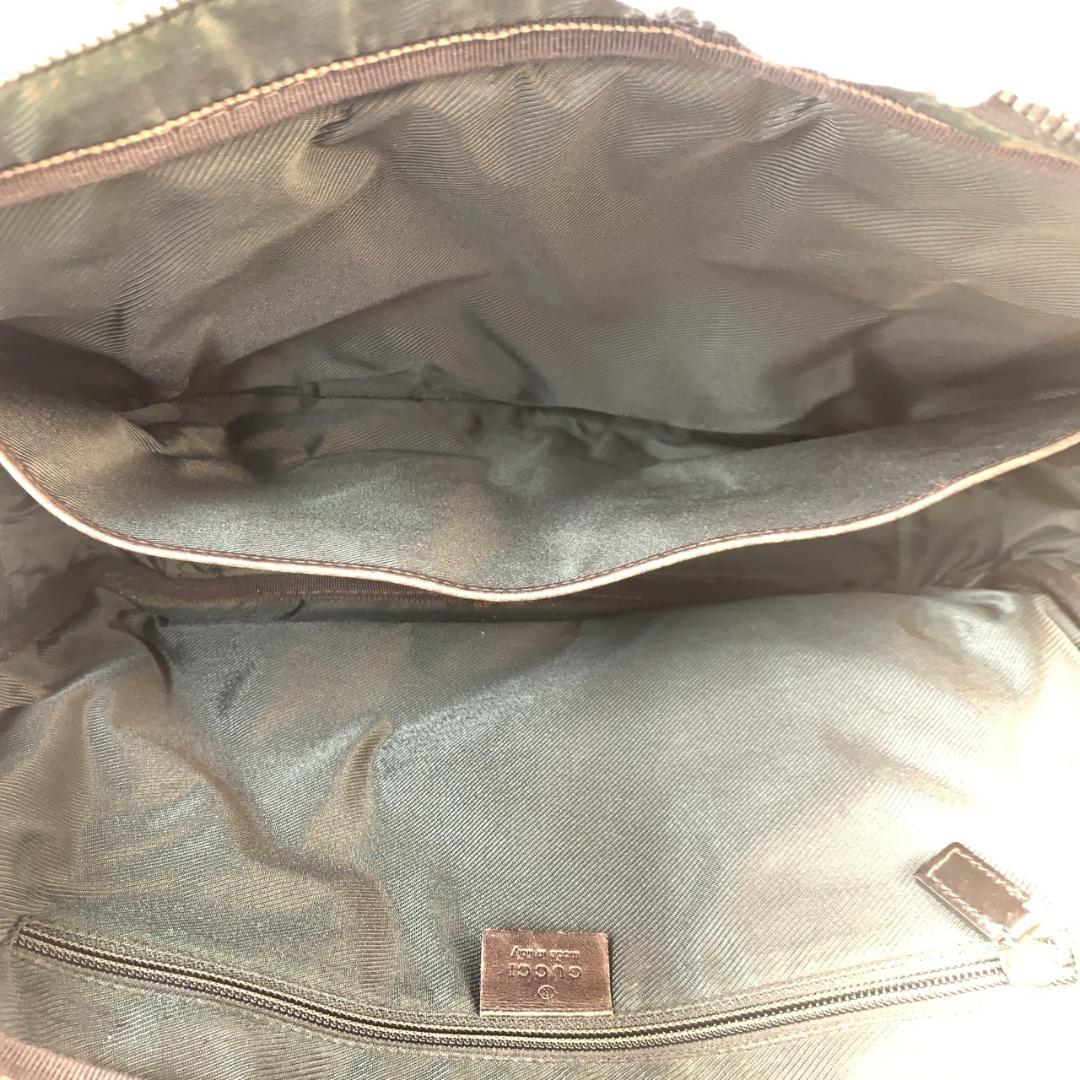 グッチ GGスプリーム GG柄 ビジネスバッグ ブリーフケース PVC ベージュ