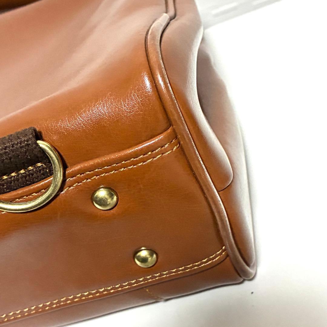 EVERWIN 豊岡鞄 ダレスバッグ キャメル 3way リュック