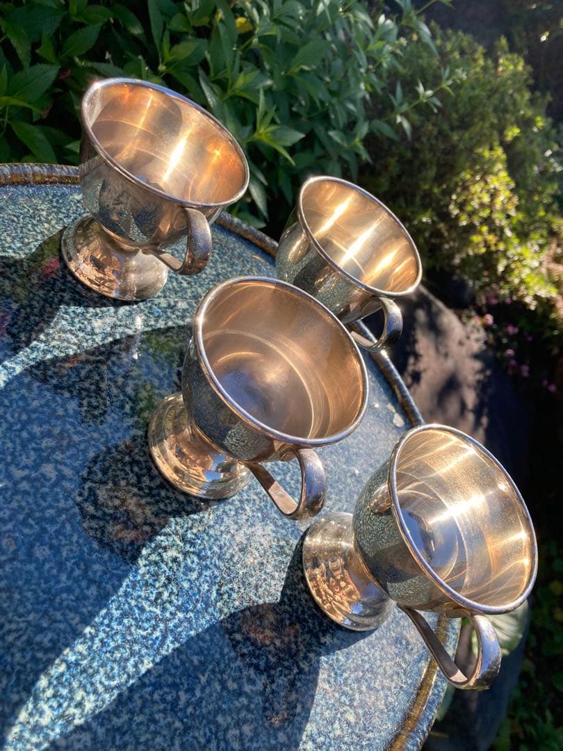 金属製カップ4個セット