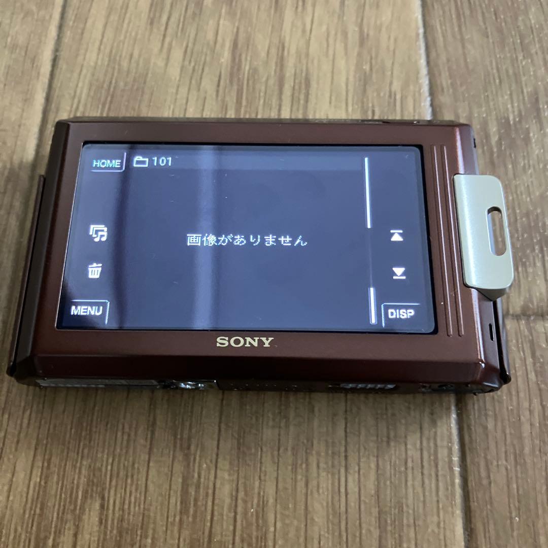 SONY Cyber-Shot DSC-T77 ブラウン デジタルカメラ