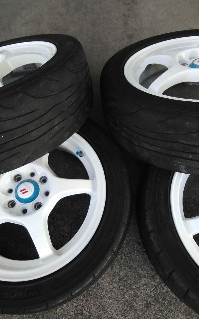 A-TECH 5本スポークにハイグリップ ネオバ/NS-2R エッセで使用