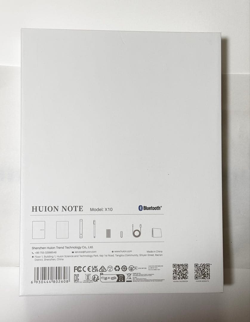 HUION NOTE デジタルノートX10ペンタブレットデジタルスマートノート