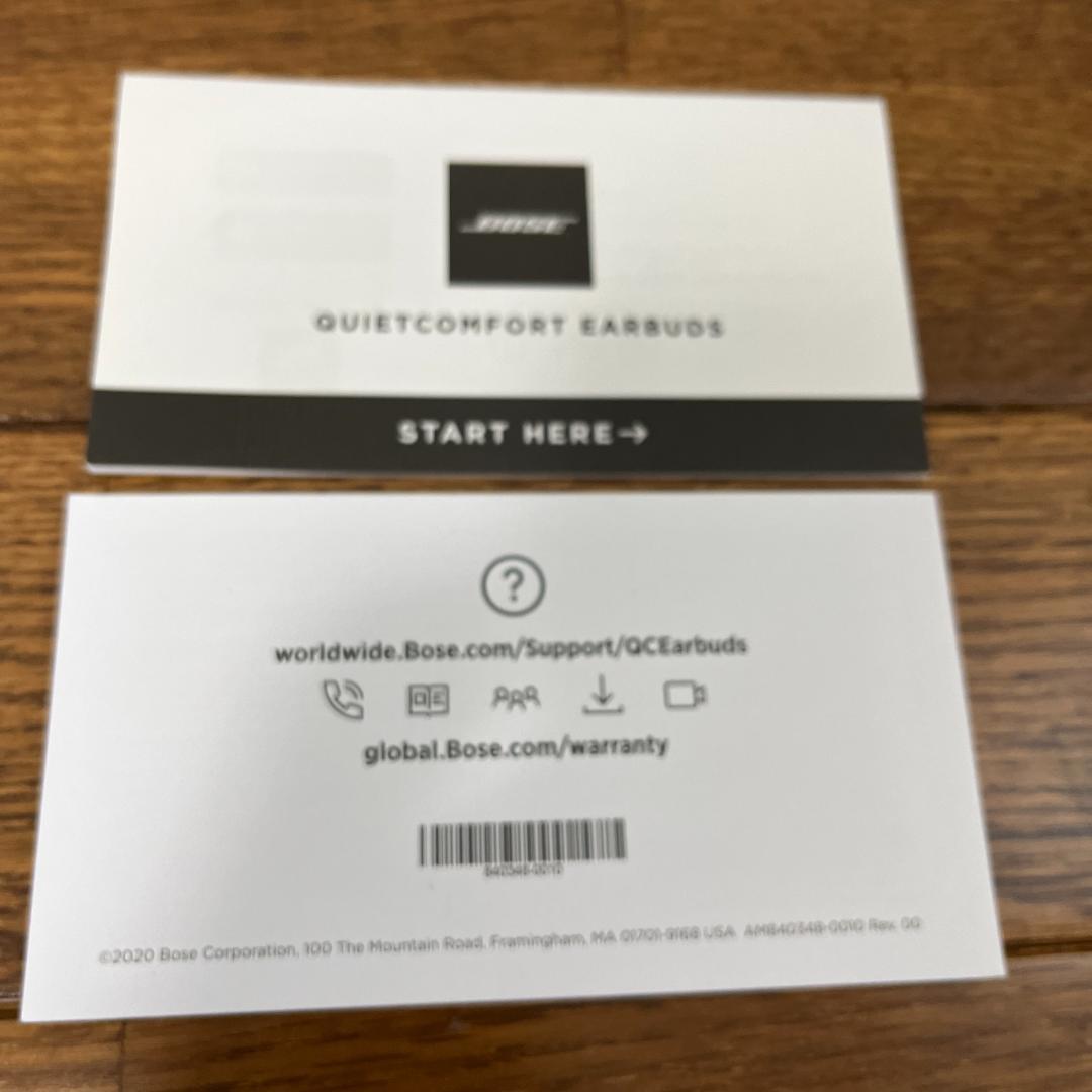 【良品】Bose QuietComfort Earbuds 黒　フルセット＋