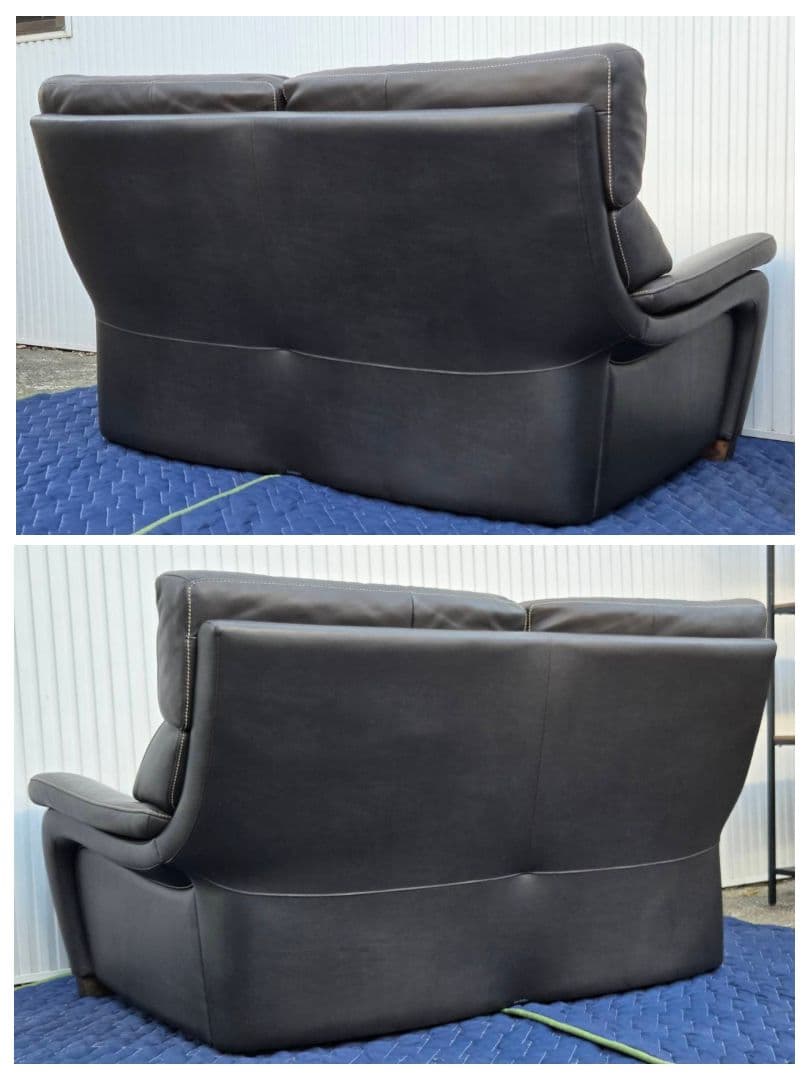◆送料込◆カリモク本革2.5人掛ソファ ZT7312 幅168cm直接お渡し歓迎