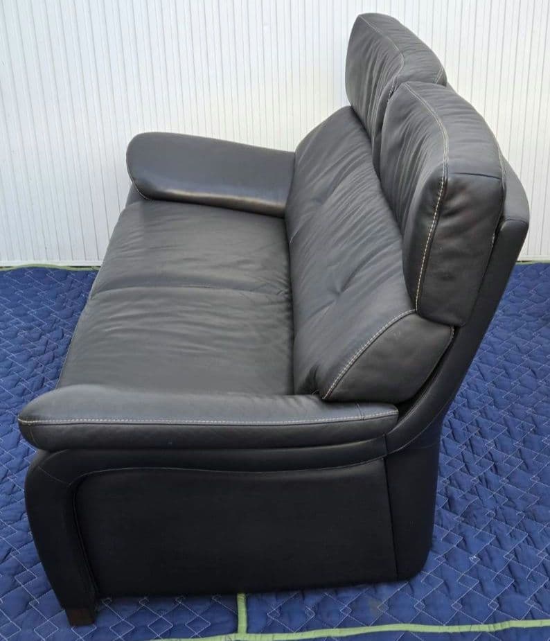 ◆送料込◆カリモク本革2.5人掛ソファ ZT7312 幅168cm直接お渡し歓迎