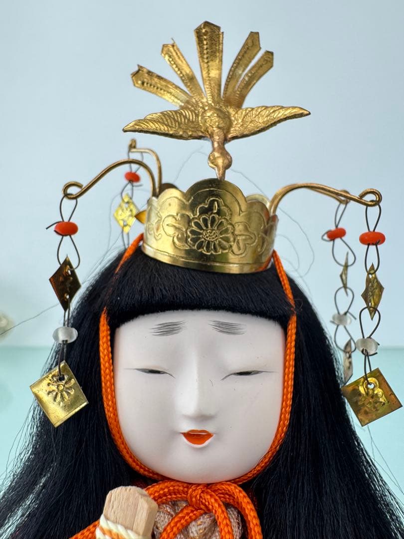 アンティーク雛人形セット (15体)