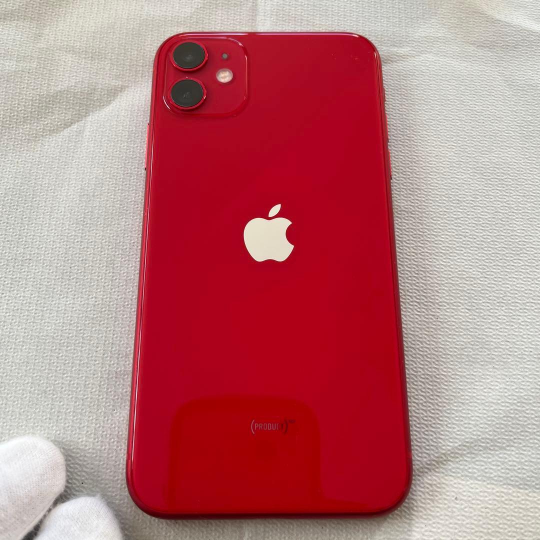 iPhone11 本体　64GB レッド