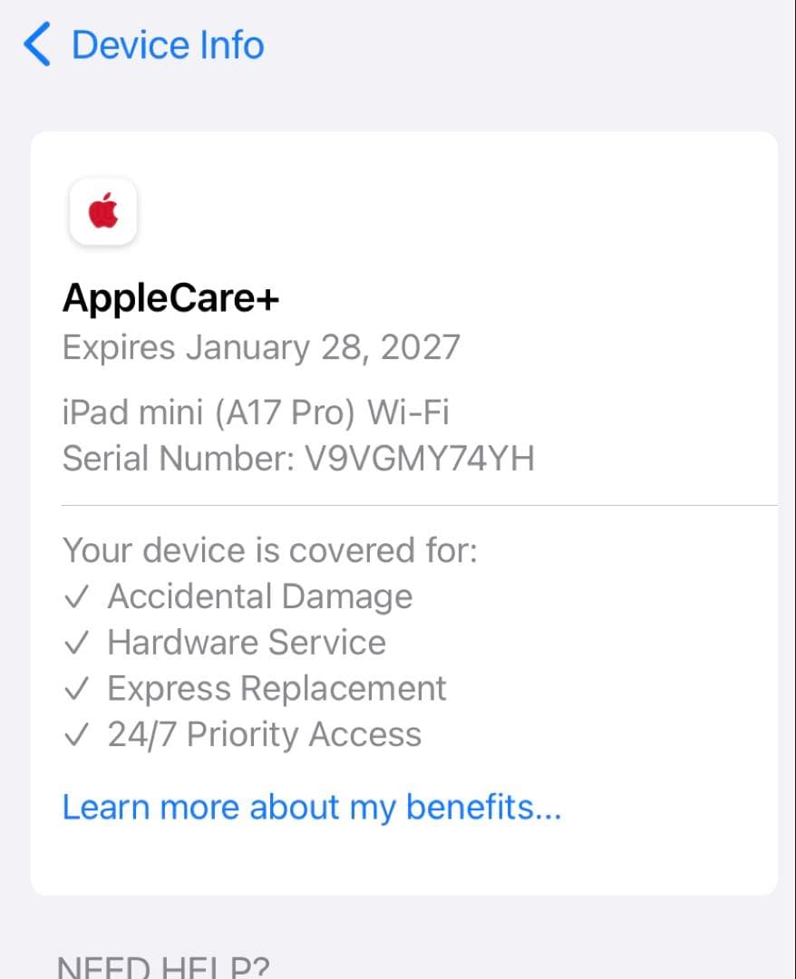 美品iPad mini 第6世代 128GB Wi-Fi 即購入OK