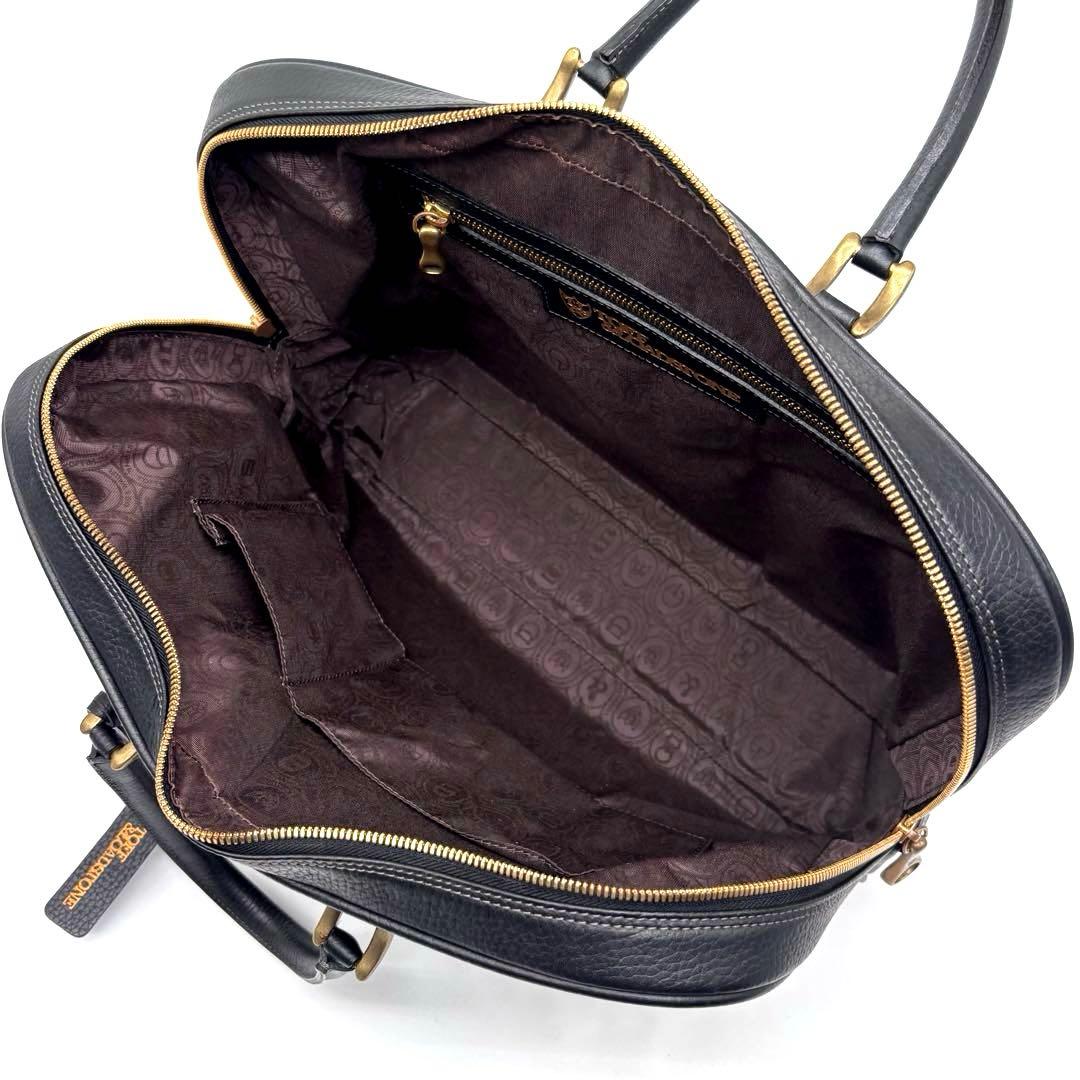 ✨美品✨トフアンドロードストーン　Vブリーフ　ビジネスバッグ　A4可　レザー