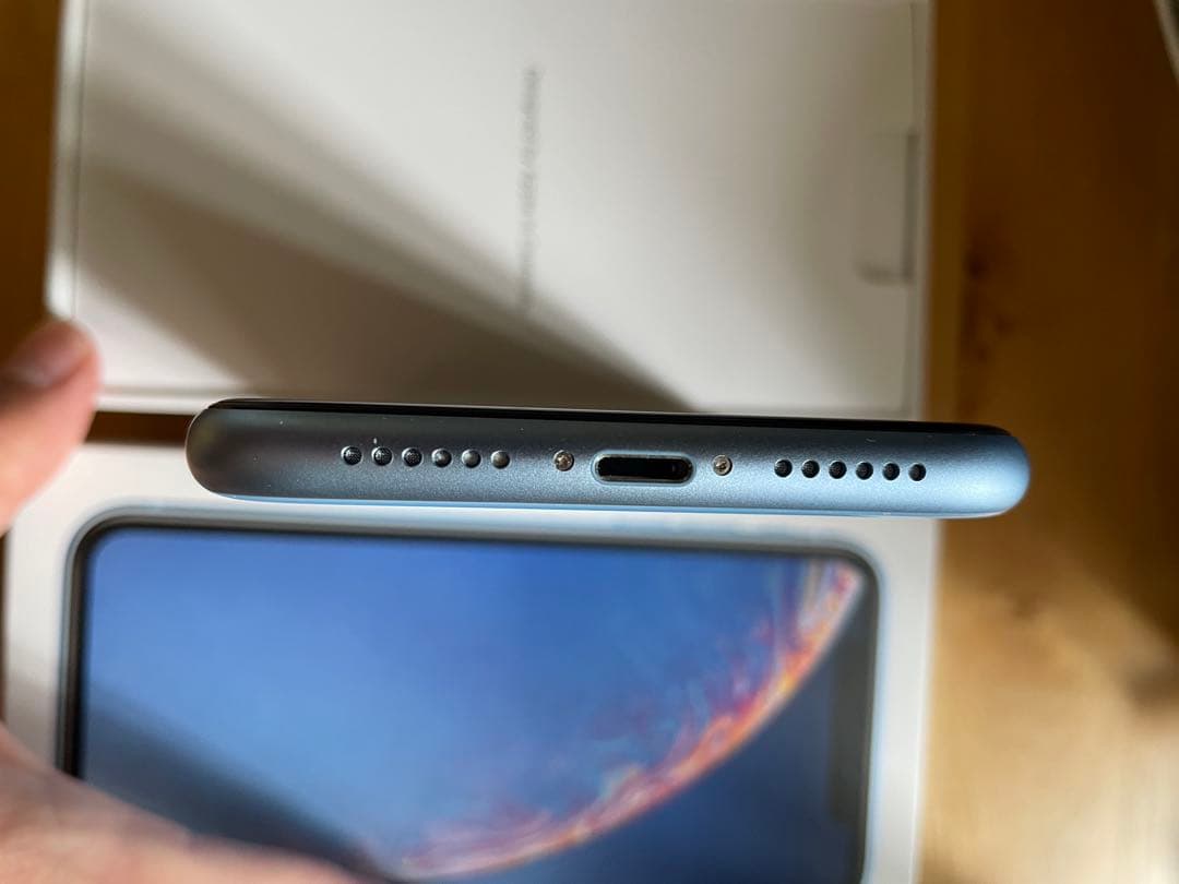 ⭐️極美品⭐️ iPhone XR ブルー 128GB 本体のみ