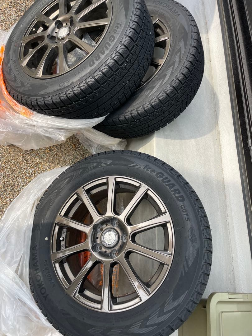 225/65R17 アイスガードSUV ホイール+スタッドレス
