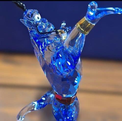 【極美品】スワロフスキー SWAROVSKI アラジン ジーニー ランプの魔人