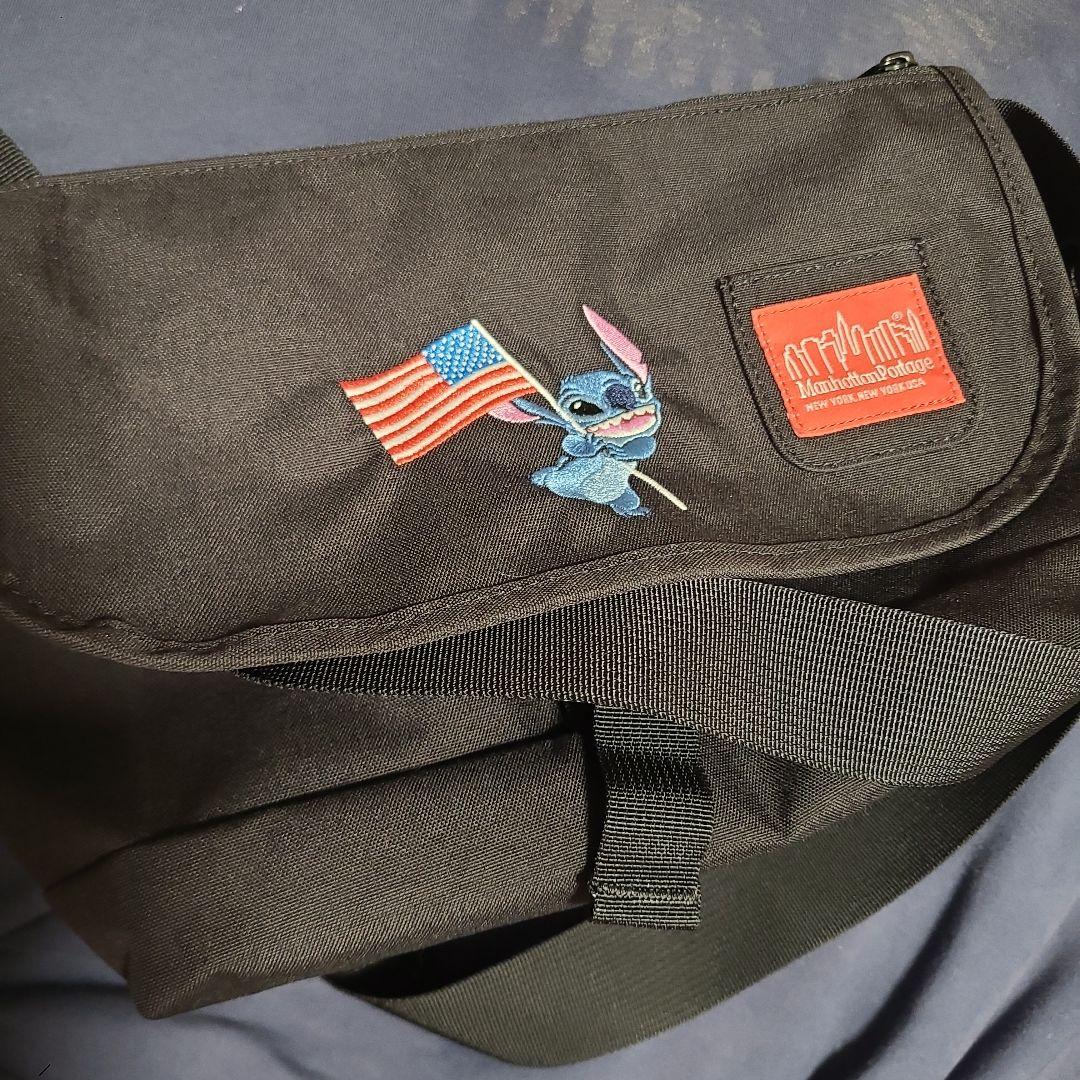 Manhattan Portage スティッチ ショルダーバッグ