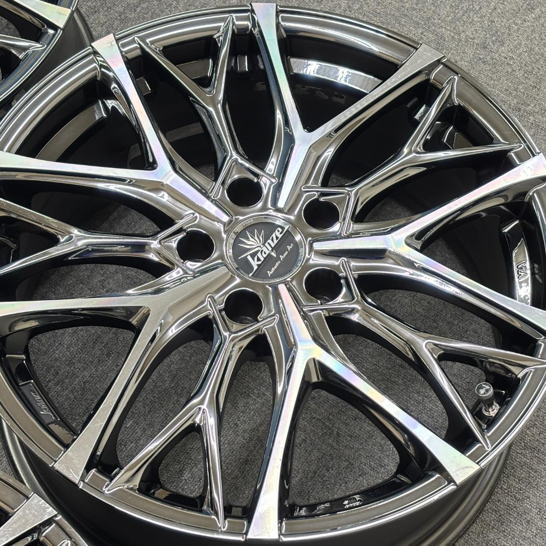 新品タイヤ付 weds クレンツェ ウィーバル クラウン ヴォクシー ハリアー