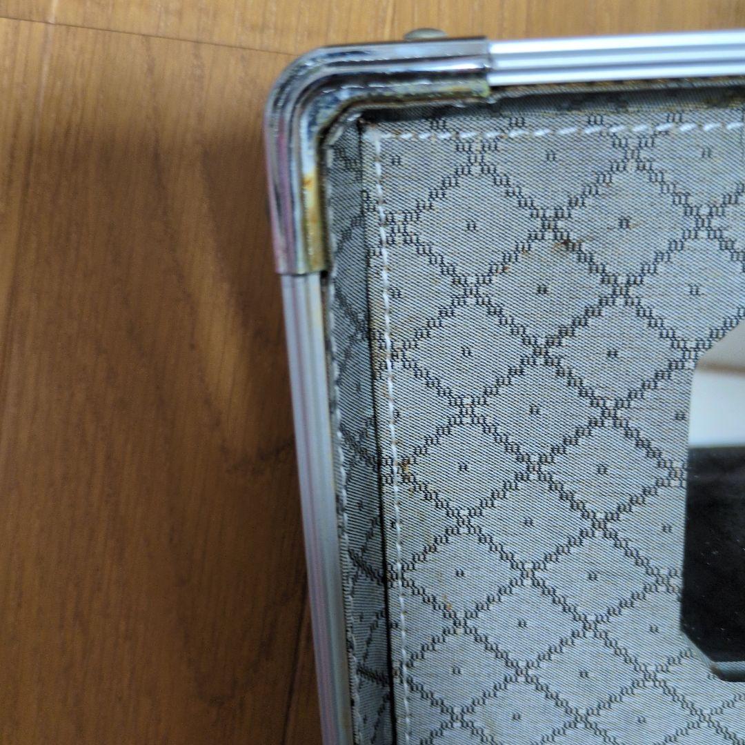 キティちゃん　ブランド風メイクボックス　化粧箱　ピンク　シルバー