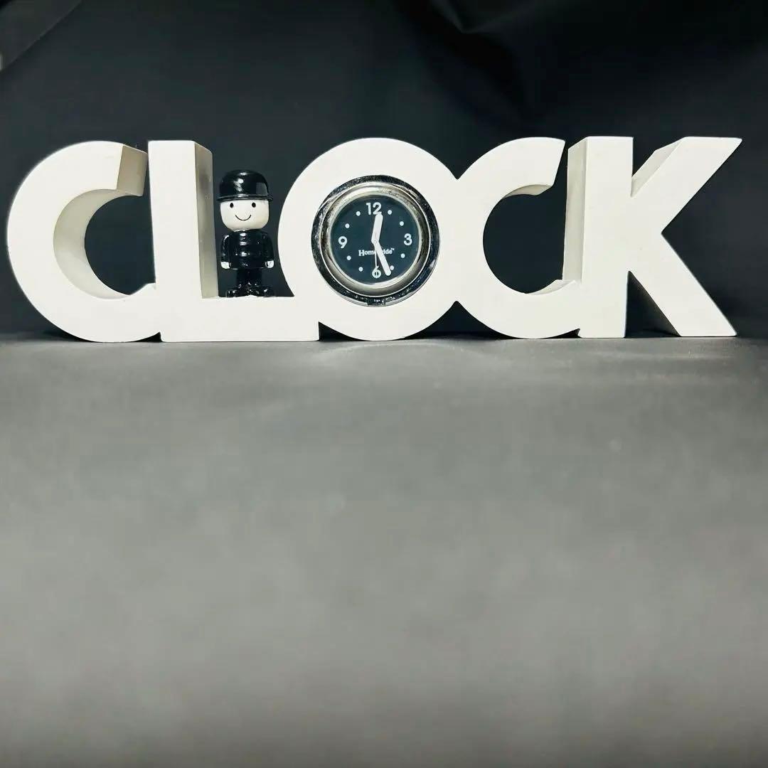 ビンテージpride フレッド君　置き時計　イギリスUK