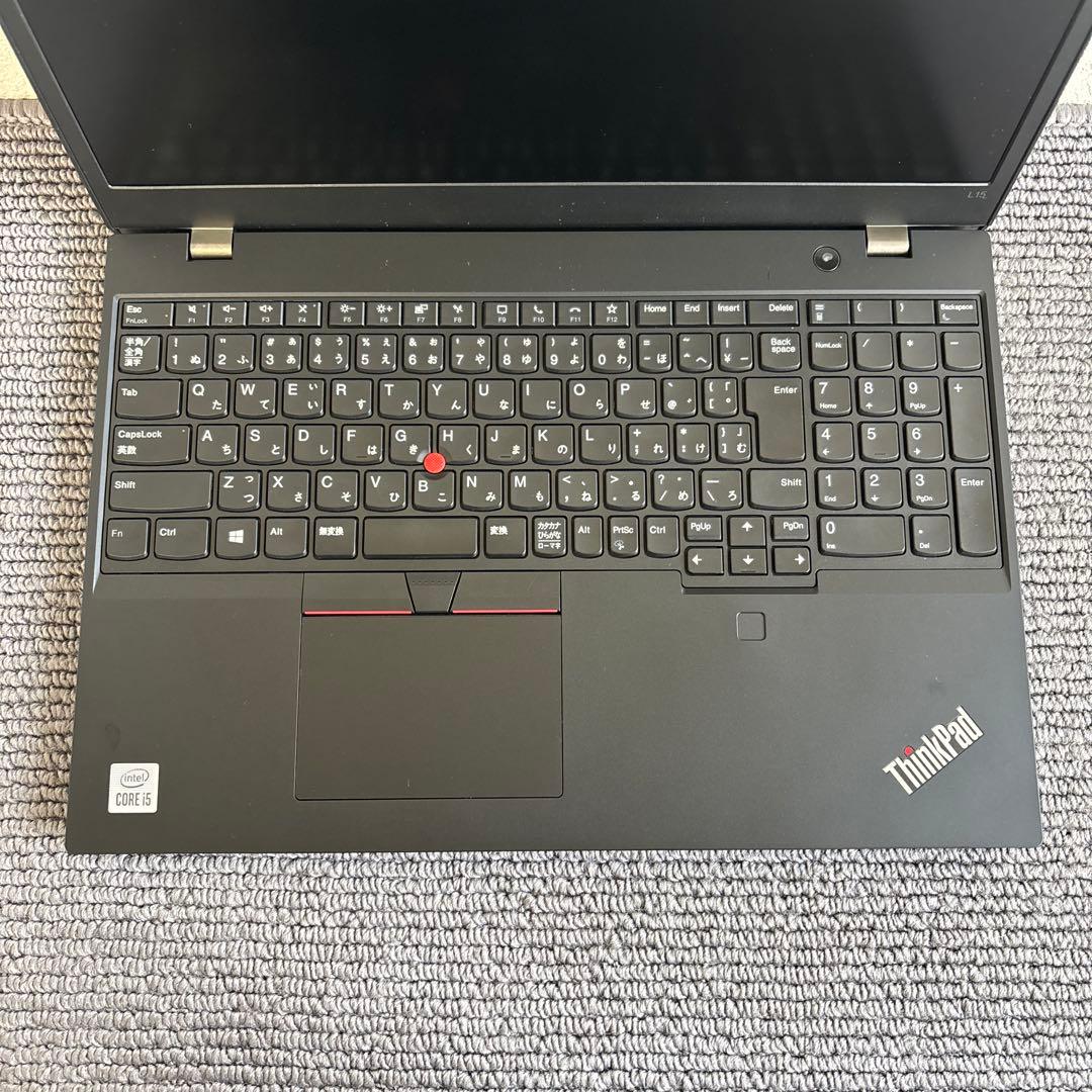 lenovo thinkpad L15 i5-10210U メモリ8GB指紋認証