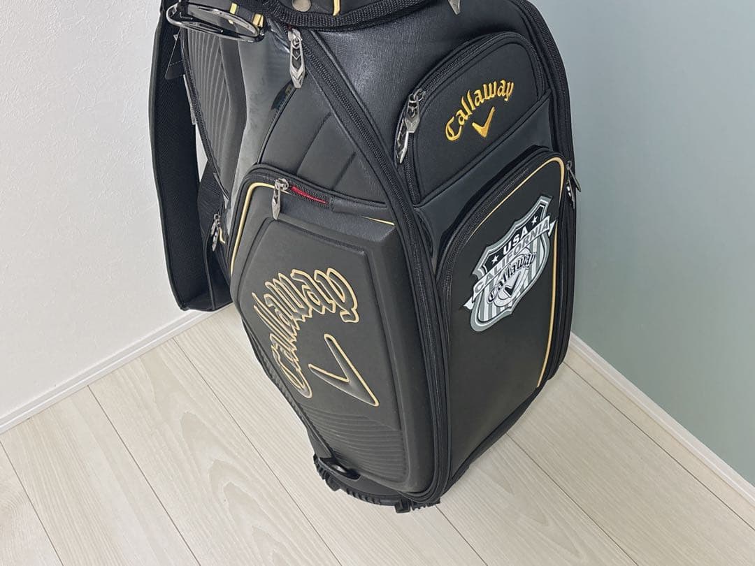 Callaway ゴルフキャディバッグ 黒/黄色