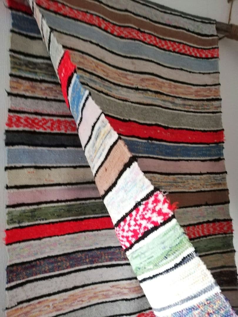 大判3m80★ハンガリアンビンテージラグ　ハンガリーラグ　フランスビンテージ