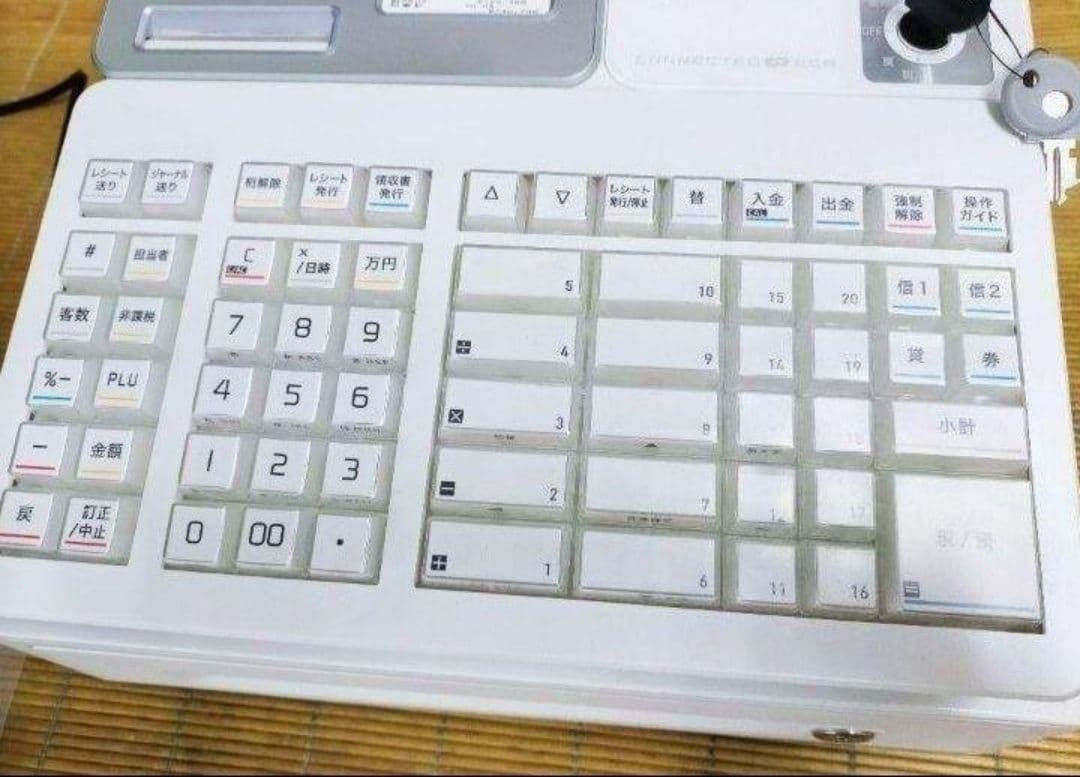 カシオレジスター　SR-S4000　スマホ連携Bluetooth　500059