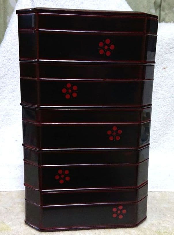 茶道具縁高A381