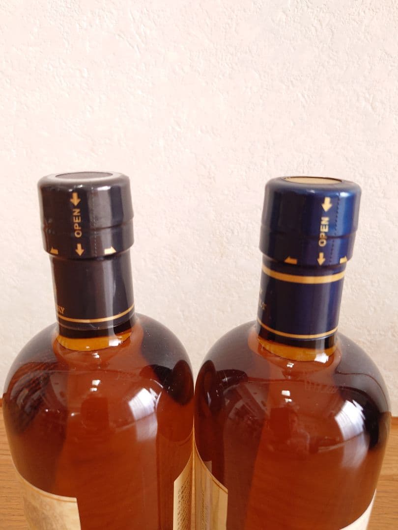 ④ニッカウィスキー　竹鶴ピュアモルト700ml 　余市シングルモルト700ml