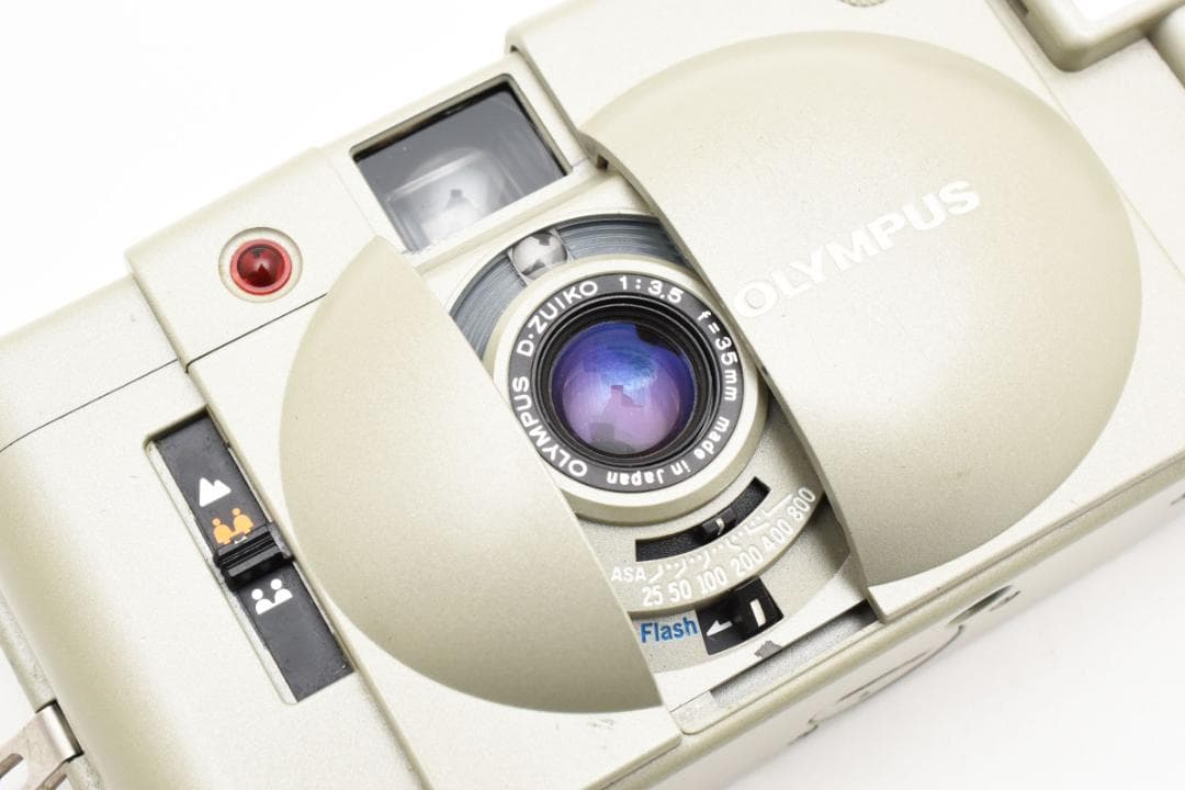 ■美品■ OLYMPUS XA2 グレー 希少カラー + Flash A11