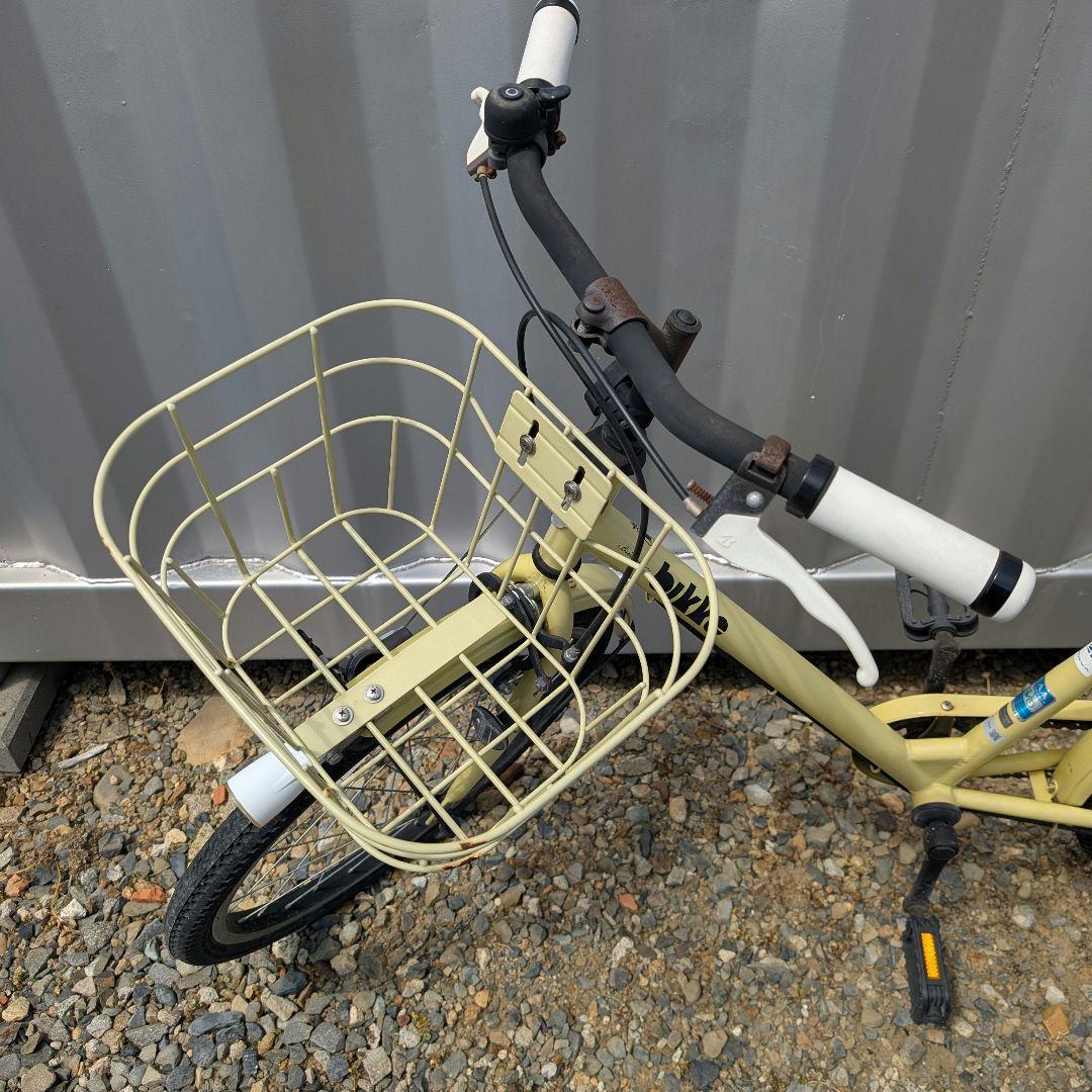 ブリヂストン bikke 22インチ 子供用 自転車 イエロー ビッケ