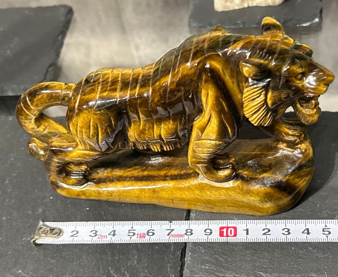 虎置物　タイガーアイ