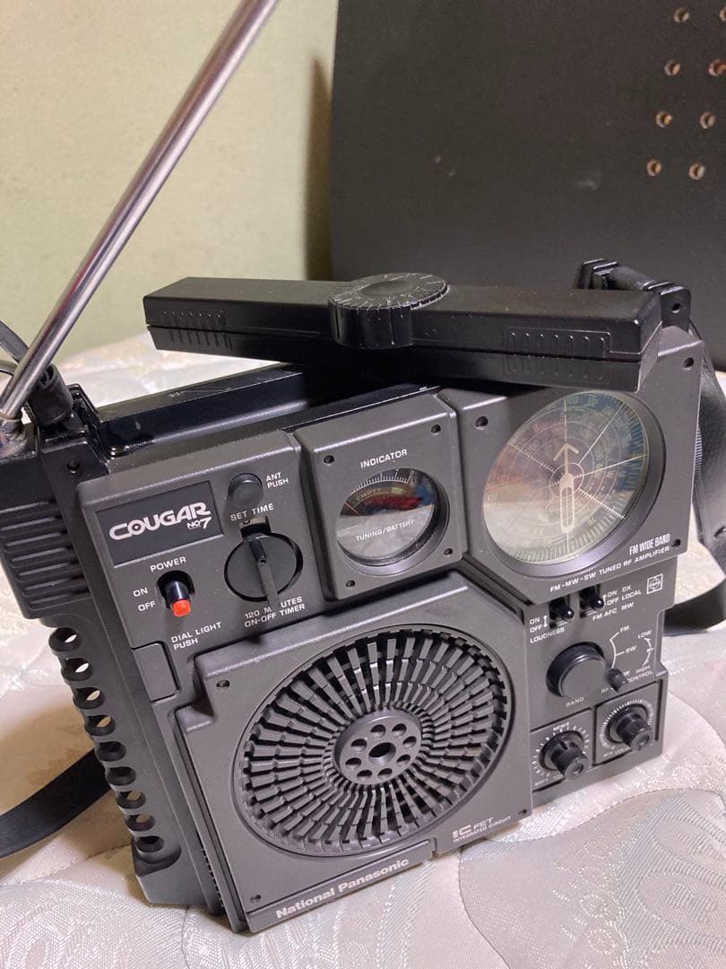 パナソニック　BCL ラジオ　RF-877 クーガーNO.7 動作良好　美品