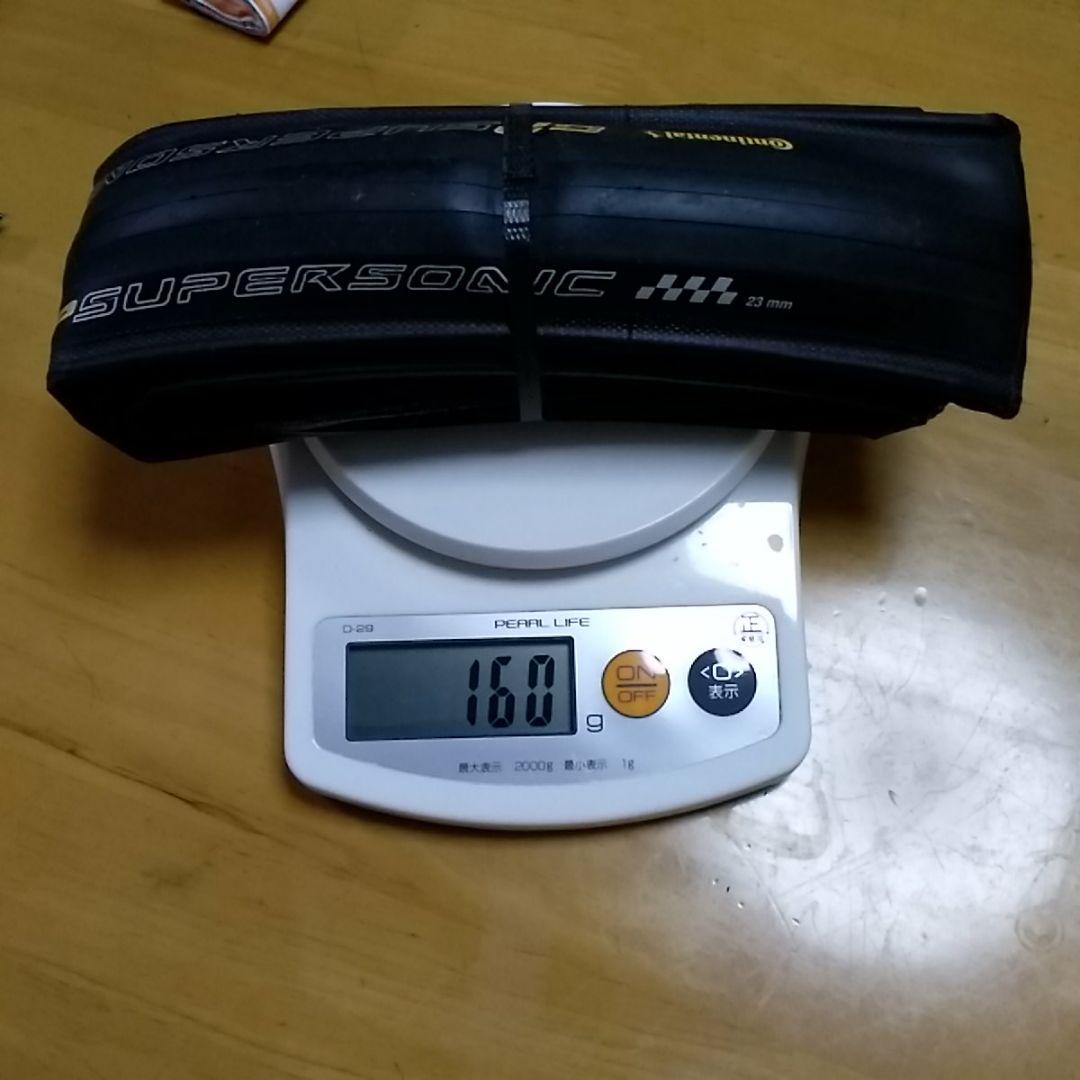 コンチネンタル　スーパーソニック　2本　新品　700×23C　クリンチャー