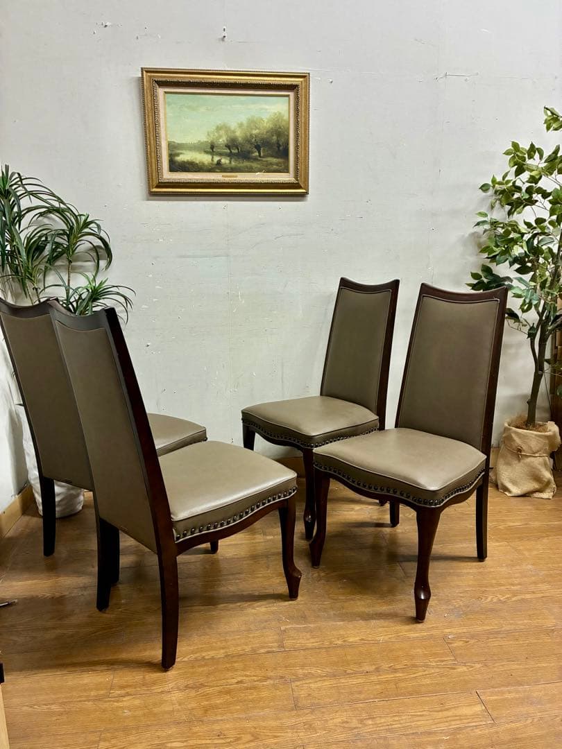 管422☆マルニ☆maruni☆ヴェルサイユシリーズ☆ダイニングチェアー☆4脚