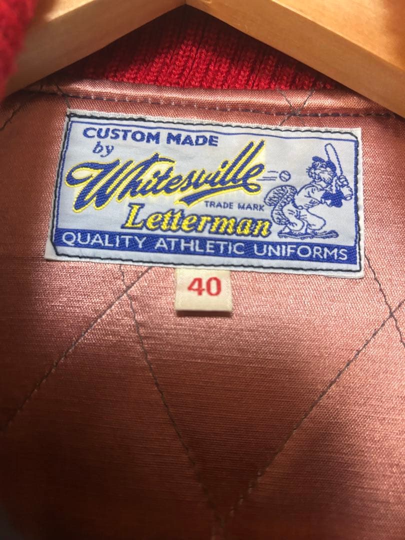 WHITESVILLEホワイツビル　フルデコ　スタジャン　40サイズ