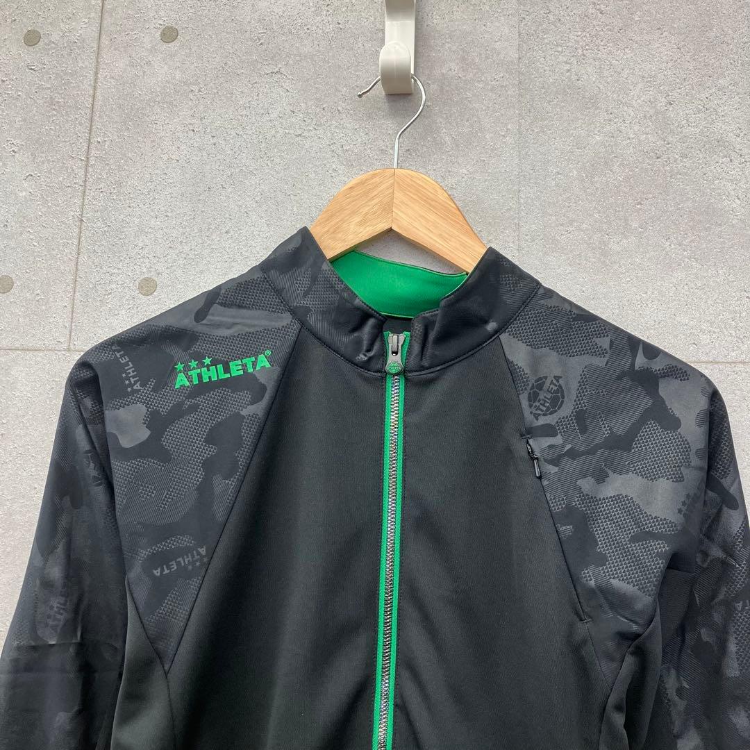 東京ヴェルディ アスレタ ジャージ トラックトップ 移動着 サッカー 黒