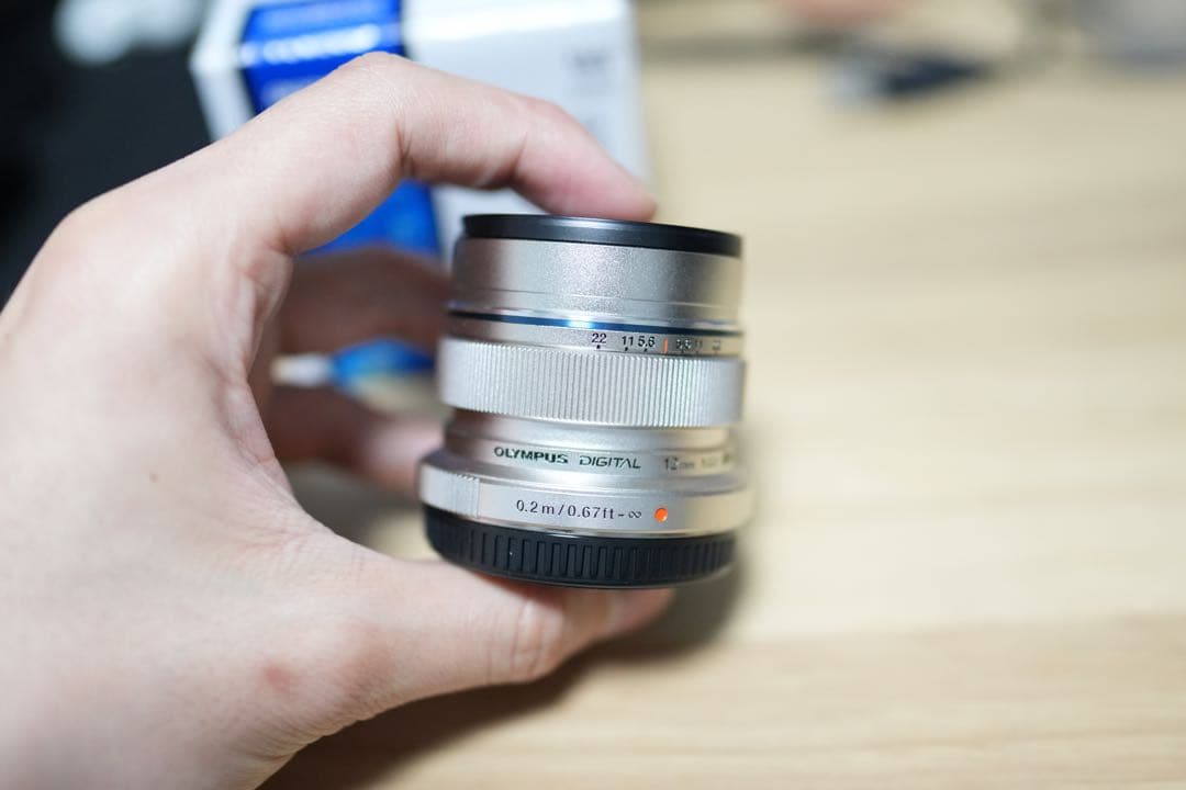 【新品級】オリンパスM.ZUIKO DIGITAL ED 12mm F2.0