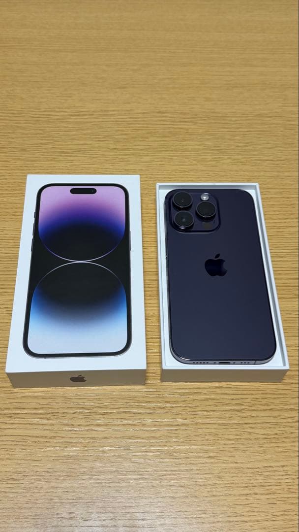 iPhone14Pro ディープパープル　256GB 最大容量85%