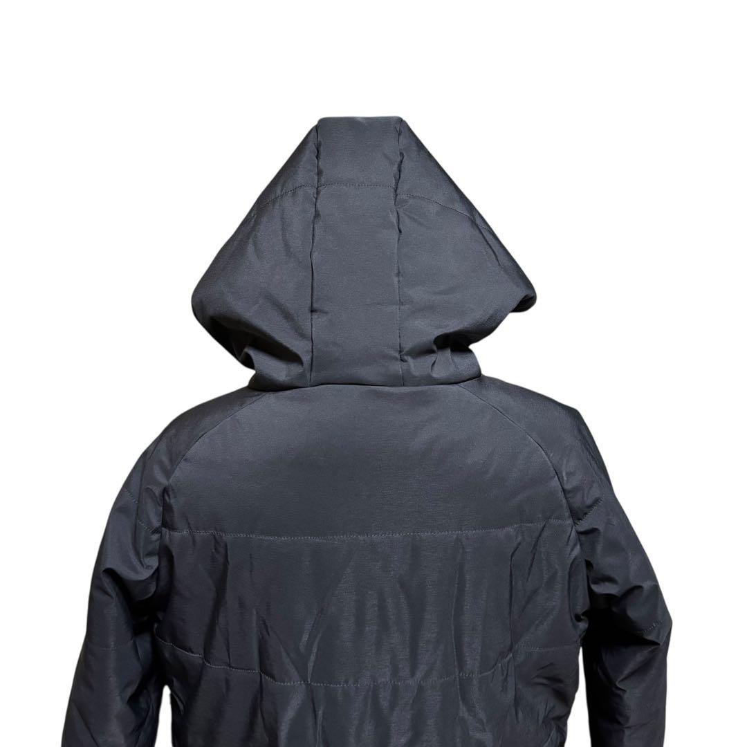 極美品 gol. ゴレアドール ベンチコート ブラック 刺繍ロゴ フリーサイズ