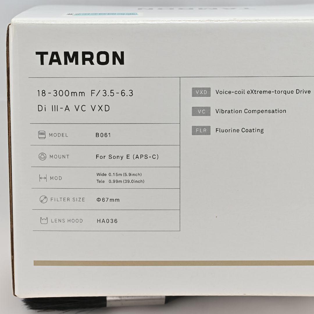 TAMRON 18-300mm 　ソニー　Eマウント