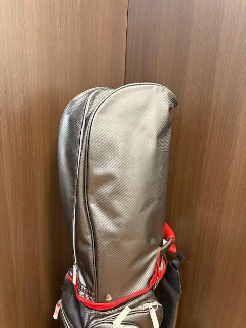 ジョジョ JJC062BR 9インチ キャディバッグ ブラック/ロッソ 新品