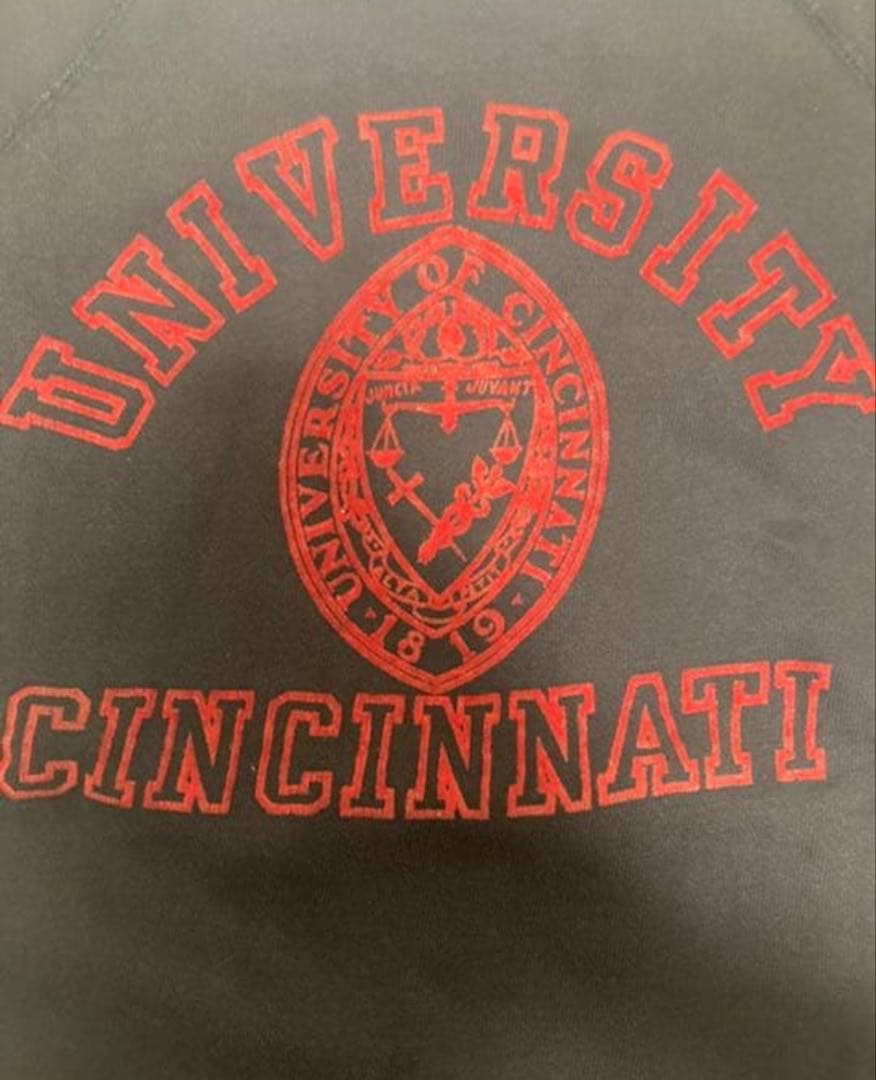 60's vintage ビンテージ ベルバシーン スウェット 黒（タグ欠損）