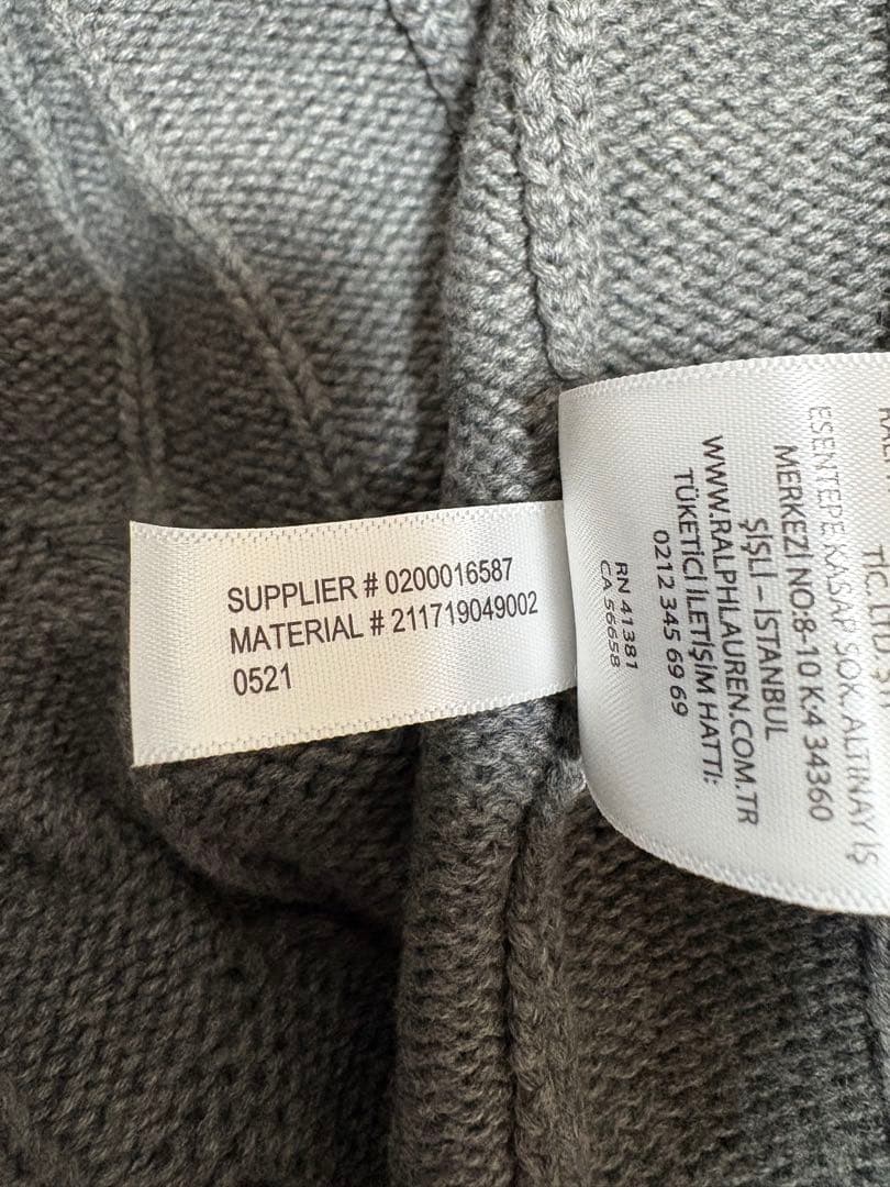 POLO RALPH LAUREN 太ケーブル ニット ★人気カラー★